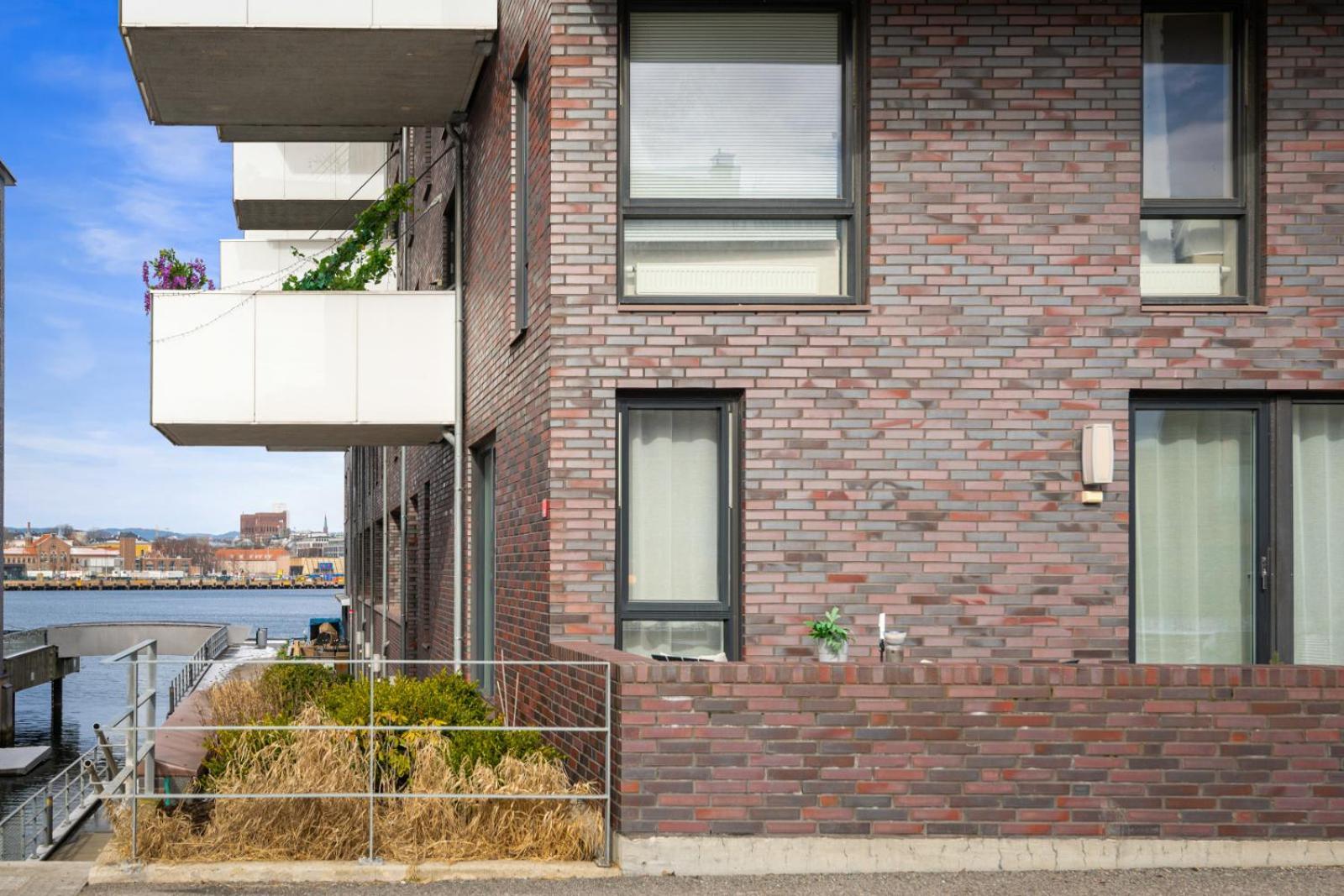 Luxury 2-Bedroom Apartment With Seaview In Oslo City Center Exterior photo