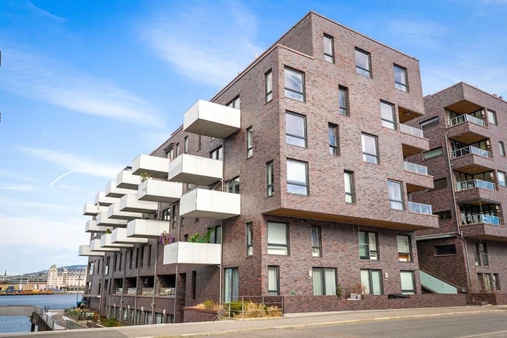 Luxury 2-Bedroom Apartment With Seaview In Oslo City Center Exterior photo